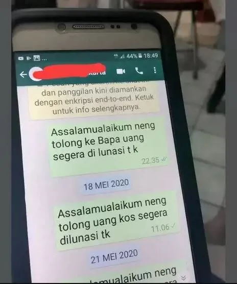 Chat lucu ketika anak kos ditagih uang sewa Berbagai sumber Chat lucu ketika anak kos ditagih uang sewa Berbagai sumber