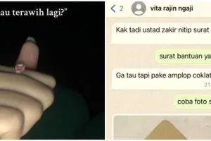 Usai kasus pak RT, cewek curhat dikasih surat dari 'ustaz random' ini isinya pancing curhat warganet