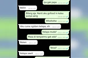 11 Chat lucu menghadapi ibu hamil ngidam di luar nurul ini bikin geleng kepala, suami auto pusing