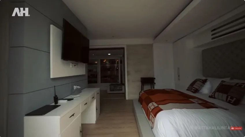 potret kamar bos skincare maharani © YouTube