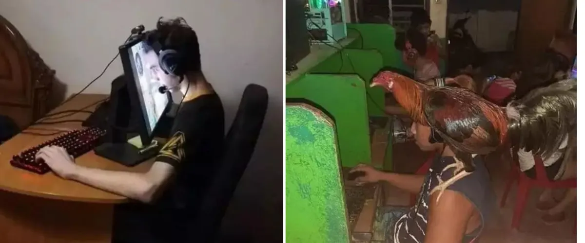 45 Potret kocak cara nyeleneh saat main game ini hanya bisa dilakukan oleh pro player, absurd pol