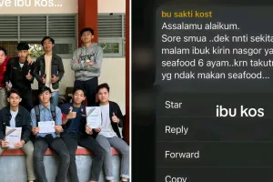 Auto betah di rantau, pria bagikan kebaikan ibu kos untuk 12 penghuninya ini bikin iri