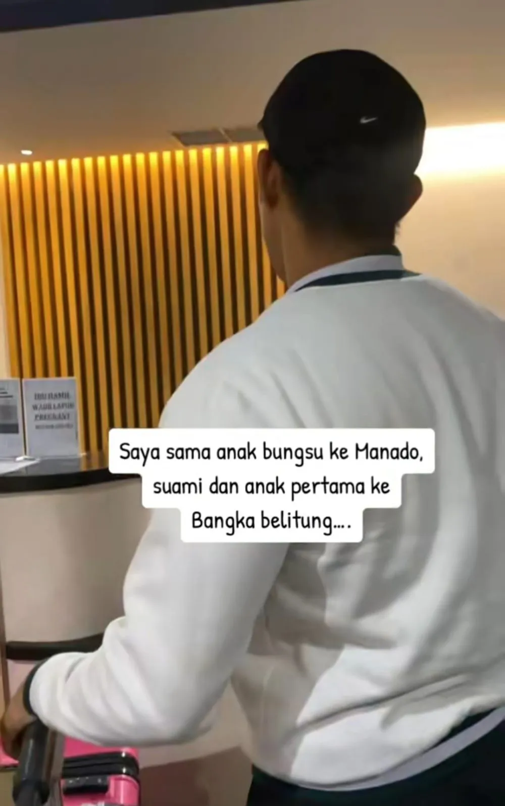 suami istri mudik kampung masing-masing © TikTok suami istri mudik kampung masing-masing © TikTok