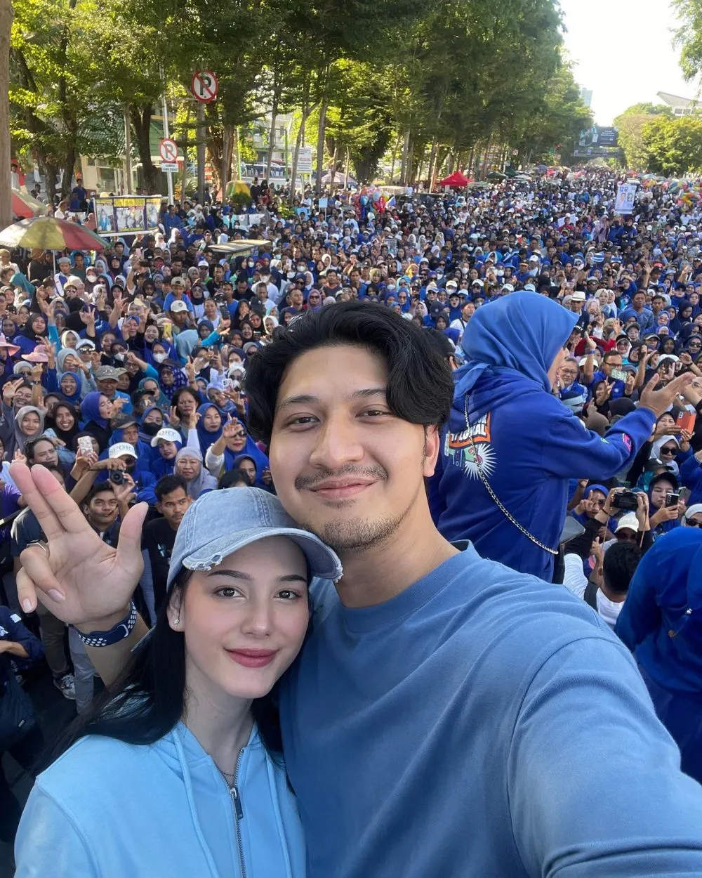 aditya zoni bantah berpisah © instagram