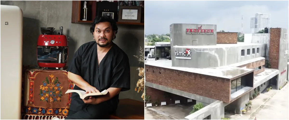 Rumahnya ditaksir Rp 100 M, 9 potret kolam renang dr Tompi ini jadi tempat ngeband full alat musik