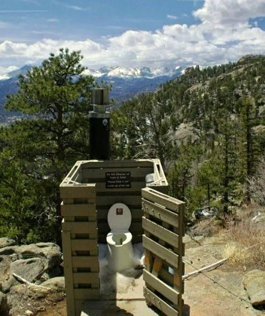 Potret kocak WC view pemandangan Berbagai sumber