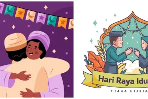 100 Kata-kata ucapan selamat Hari Raya Idul Fitri 2024 yang lucu dan unik, cocok buat sahabat