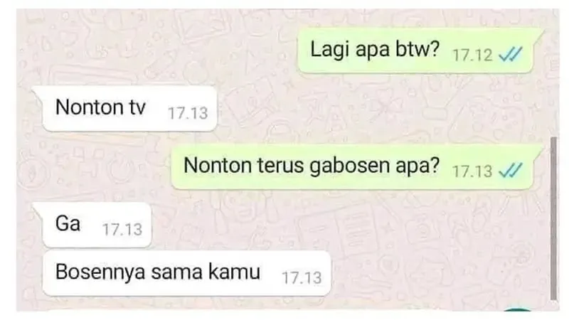 chat lucu nanya lagi apa bikin tepuk jidat berbagai sumber