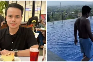 Niatnya mau bikin video aesthetic di kolam renang, pria ini malah jadi pahlawan dadakan