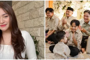Unggah momen Adzam hadiri pengajian Rizky Febian, pesan Nathalie Holscher untuk sang anak ini haru