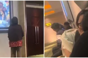 Momen gerombolan wanita tertawakan seorang ibu di bioskop ini aksinya bikin warganet meradang