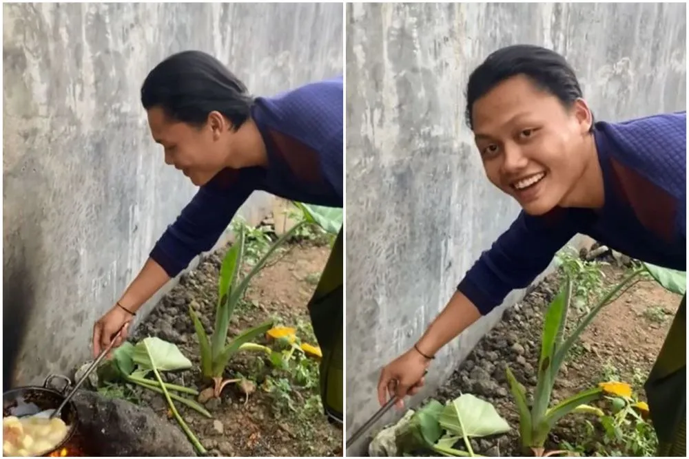 pria mirip rizky febian © TikTok pria mirip rizky febian © TikTok