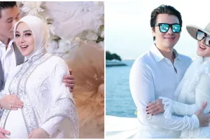 Ungkap telah siap jadi ayah, ini 11 momen romantis Reino barack pose pegang perut Syahrini
