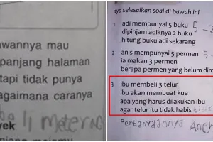 11 Jawaban kocak anak SD ketika ulangan bikin ketawa cengengesan, auto disentil guru