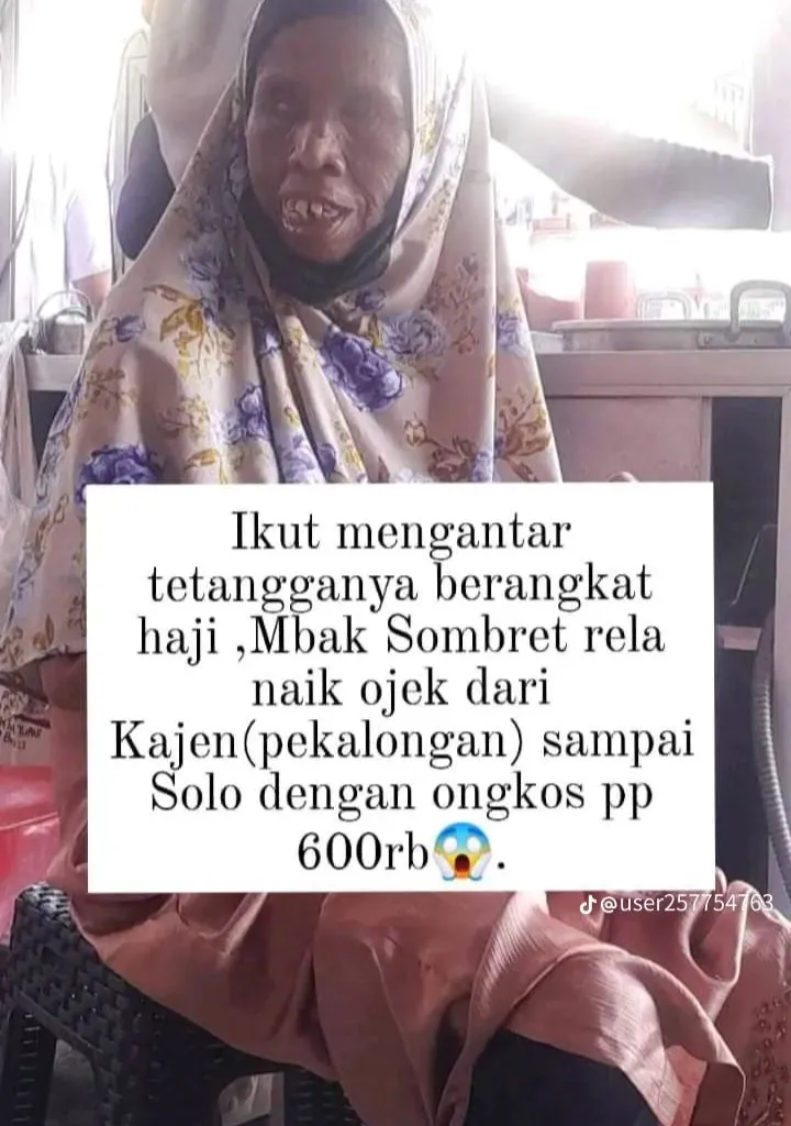 penampakan rumah mbak sombret © TikTok