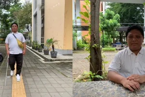 Berawal dari suka menonton film, kisah Arif Prasetyo menjadi sutradara tuna netra pertama di Indonesia