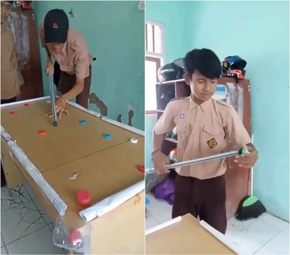 Lifehack nyeleneh bikin biliar low budget Instagram