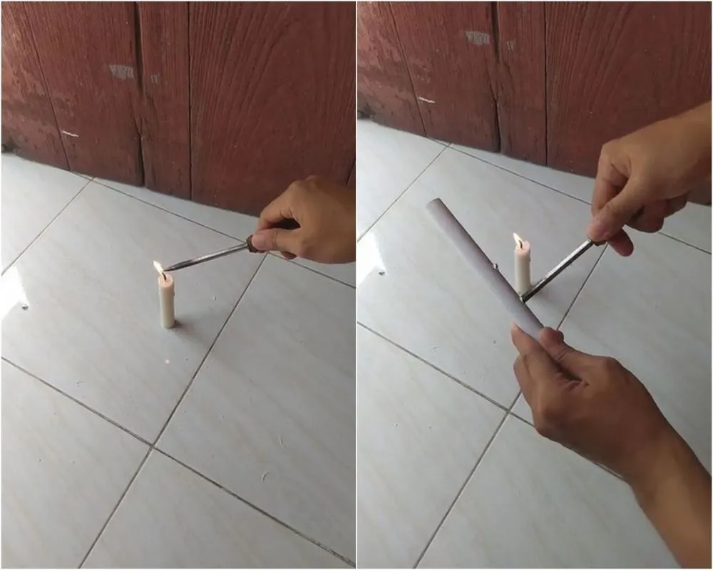 Lifehack nyeleneh pria bikin suling dari paralon TikTok Lifehack nyeleneh pria bikin suling dari paralon TikTok