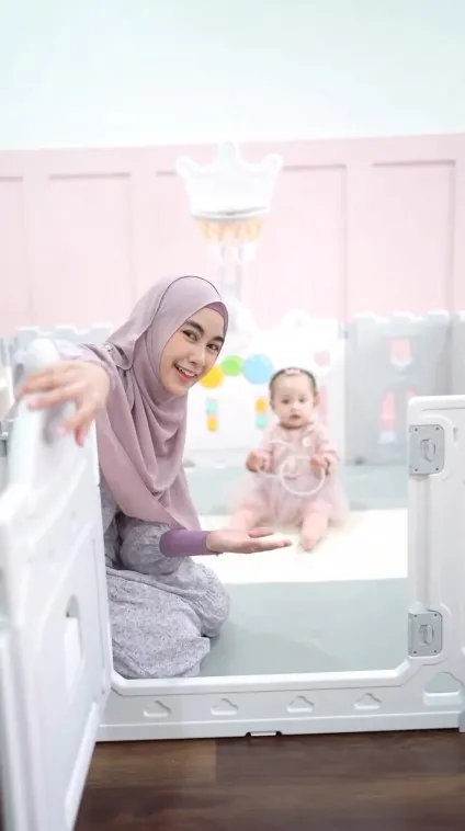 kamar bermain anak kembar Anisa Rahma © Instagram