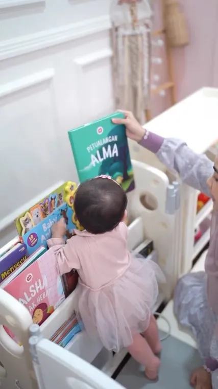 kamar bermain anak kembar Anisa Rahma © Instagram