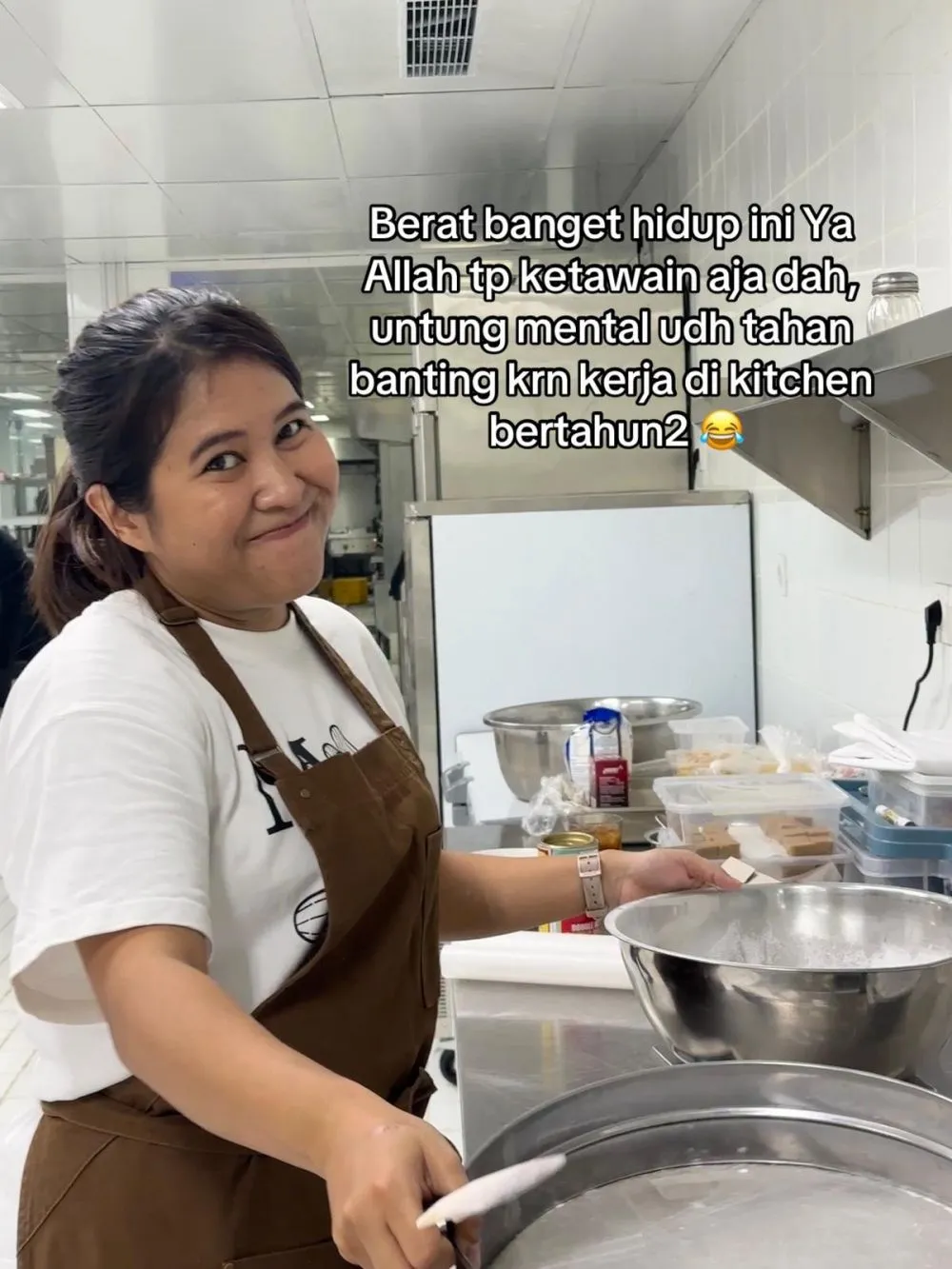 Curhat pilu putri mendiang Tino Karno © TikTok Curhat pilu putri mendiang Tino Karno © TikTok