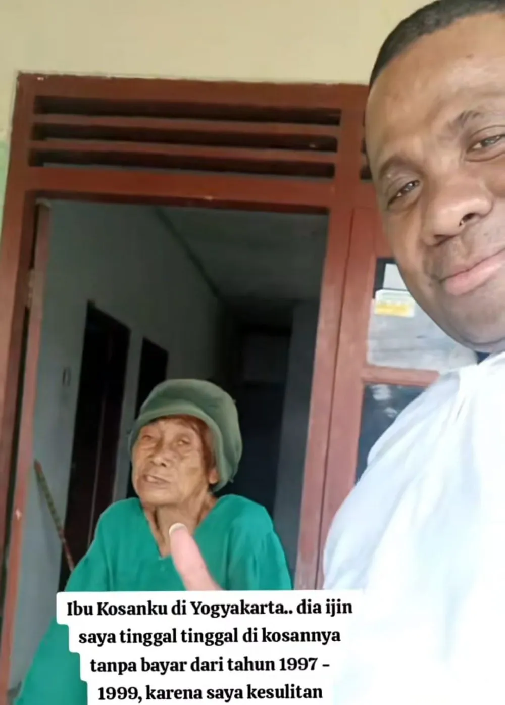 balas budi kepada ibu kos © TikTok