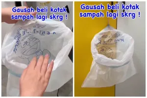 Nggak perlu beli, cara bikin tempat sampah dari barang bekas ini ekonomis dan gampang ditiru