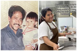 10 Kreasi kue tart buatan Nabila Yoestino putri mendiang Tino Karno, dekorasinya simpel tapi elegan