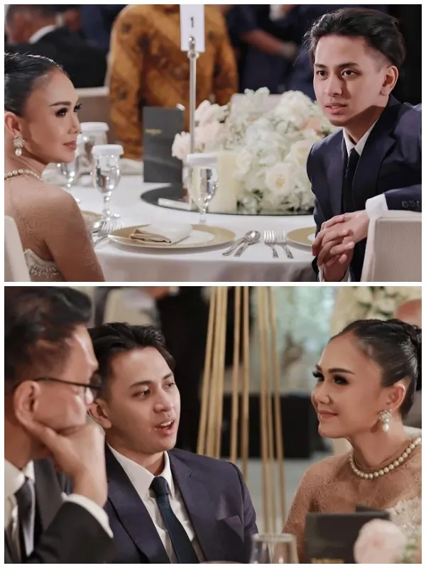 Yuni Shara kondangan ditemani anak © 2024 Instagram