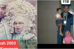 Kisah wanita kuliah S3 dinikahi karyawan pabrik bergaji Rp800 ribu, akhirnya sama-sama jadi dosen