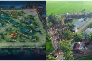 Viral tempat wisata di Jember ini penampakannya mirip arena pertarungan di Mobile Legends