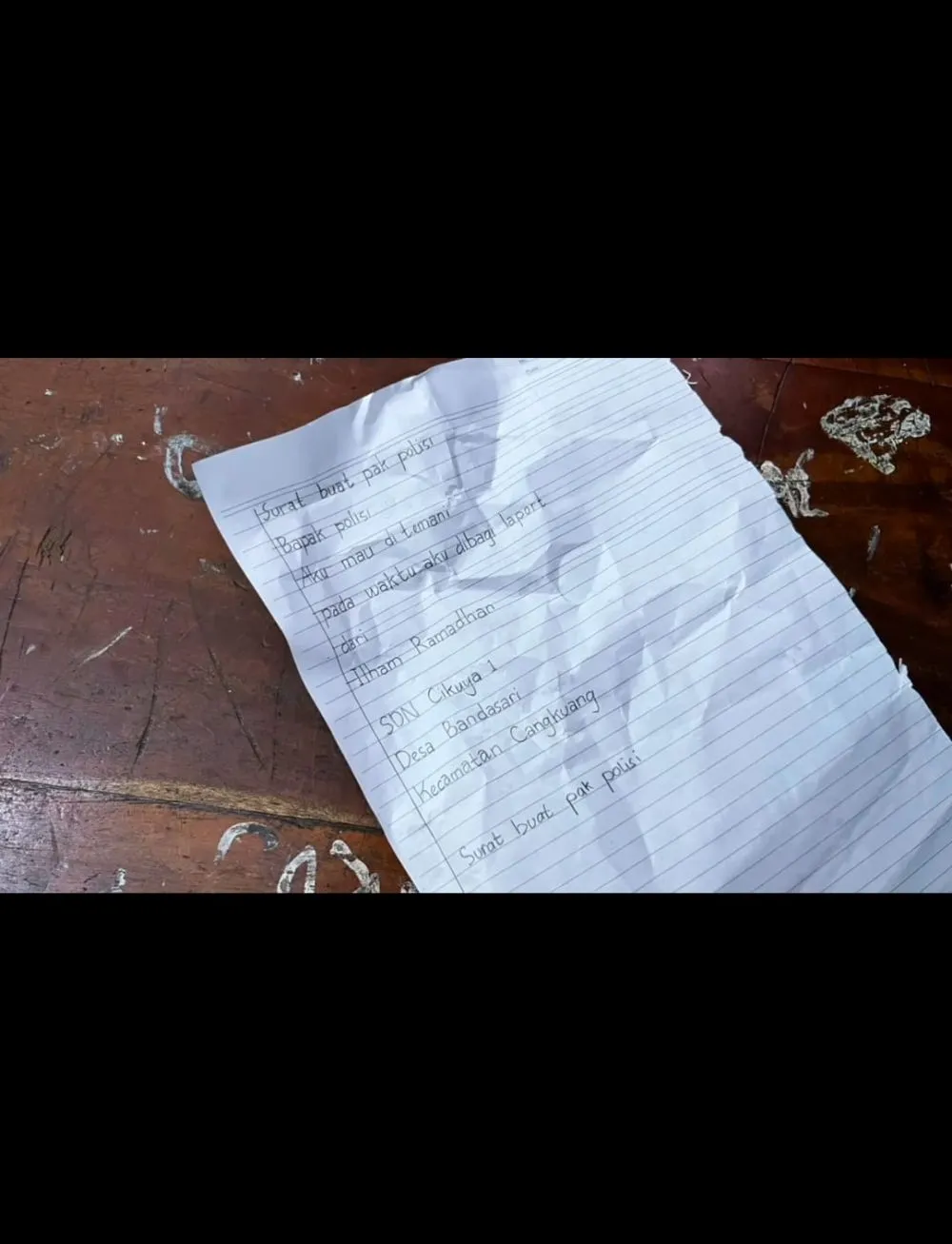 polisi ambilkan rapor anak sd © Instagram polisi ambilkan rapor anak sd © Instagram