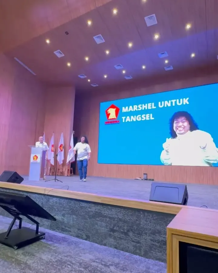 alasan marshel maju jadi wakil walikota tangsel © instagram