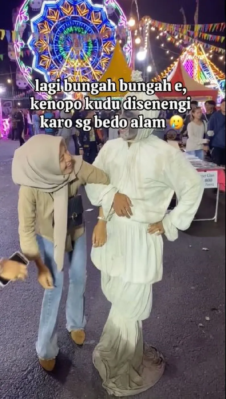 Momen kocak cewek PDKT sama pocong TikTok