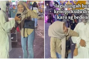 Kisah cewek 'ketempelan' pocong di pasar malam ini berujung tukeran nomor, endingnya malah PDKT
