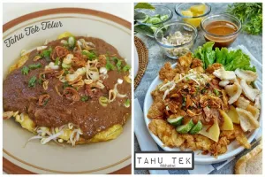 5 Resep tahu tek ala Surabaya, nikmat pakai saus kacang creamy yang gurih dan sedap