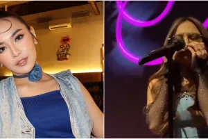Momen haru Mahalini nangis saat nyanyi di panggung, diduga imbas dari cibiran netizen soal oplas