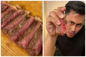 Dims The Meat Guy tunjukkan cara manggang steak pakai setrika, hasilnya tetap juicy