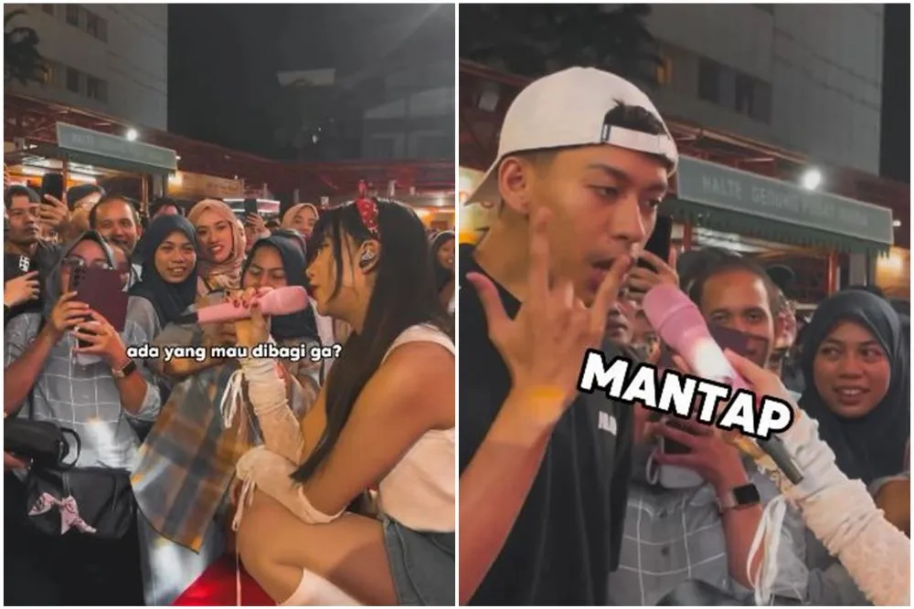 momen lucu ghea beri uang 100 ribu © instagram