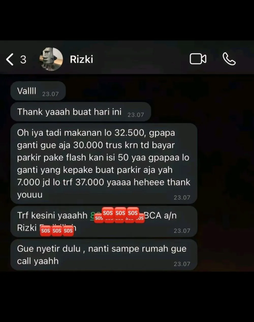 Momen wanita kesal diajak split bill © TikTok Momen wanita kesal diajak split bill © TikTok