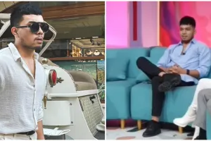 Dinilai tak sopan, cara Saaih Halilintar duduk bareng Ustaz Syam di acara TV ini tuai gunjingan