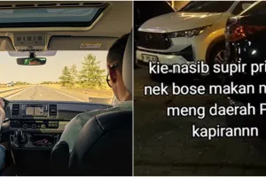 Curhat sedih sopir pribadi ditinggal makan majikan di kawasan restoran mewah, sambat tak ada warteg
