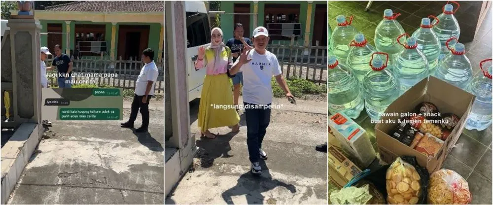 momen mahasiswa kkn bareng anak orang kaya © TikTok momen mahasiswa kkn bareng anak orang kaya © TikTok