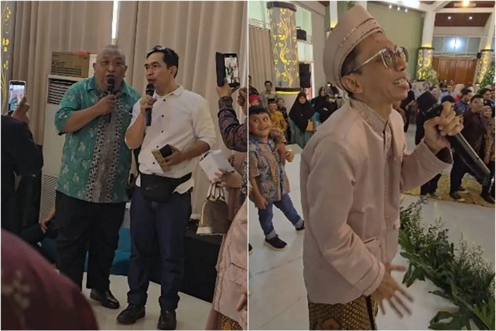 tamu berasa hadiri nikah di bikini bottom © TikTok