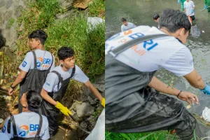 BRI peduli sungai & kehidupan, edukasi masyarakat jaga kebersihan sungai & hijaukan lingkungan