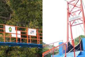 Bangun jembatan gantung, BRI bantu mobilitas warga dan dorong ekonomi masyarakat desa