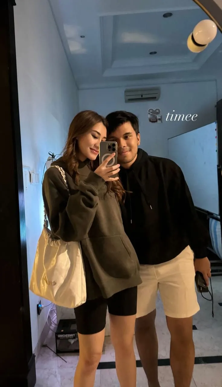 respons Aaliyah Massaid Thariq Halilintar terseret Azizah © Instagram