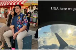 Erina Gudono dan Kaesang diduga naik private jet ke Amerika Serikat, harga sewanya bikin geleng kepala