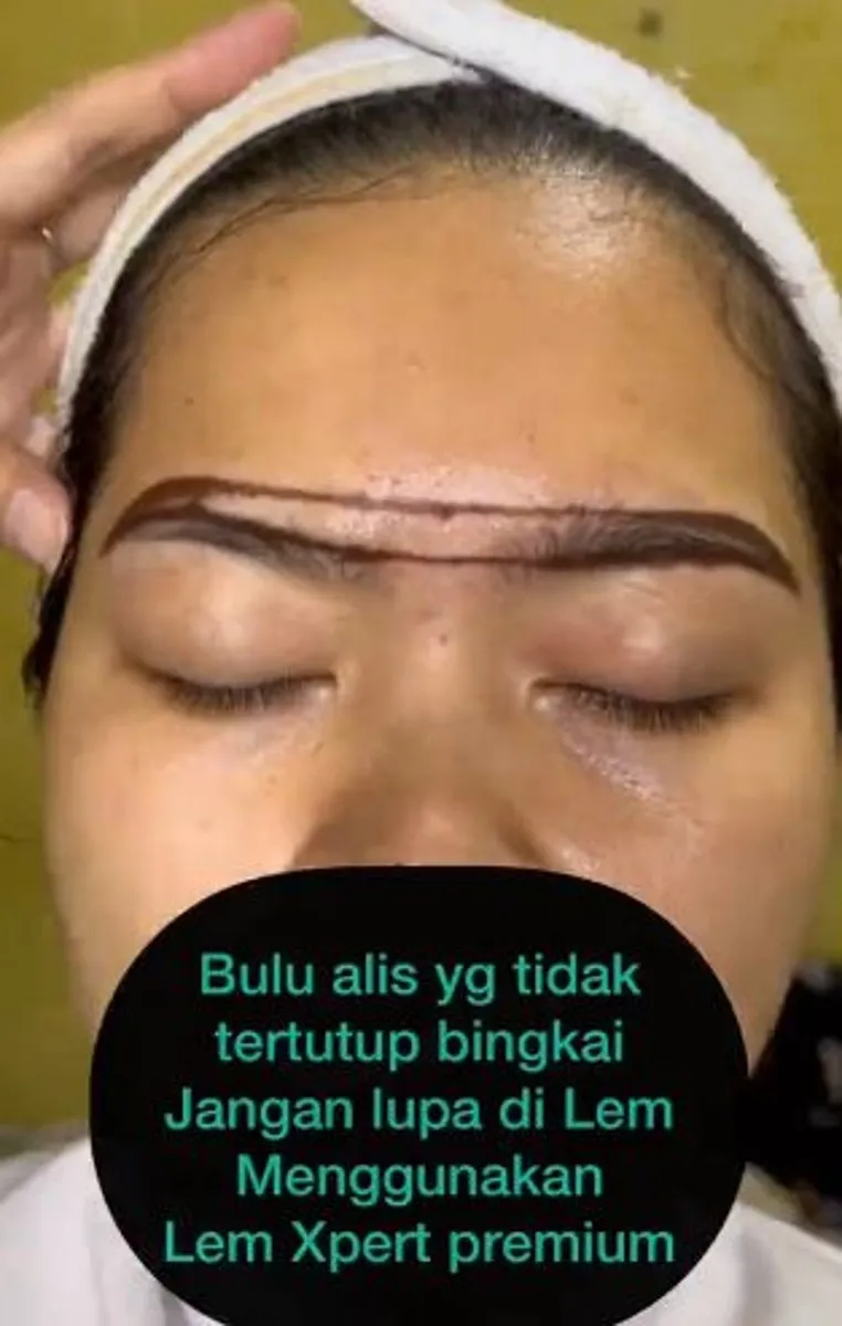 MUA bagikan cara atasi alis tinggi sebelah pakai teknik khusus TikTok