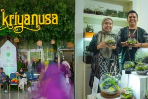 UMKM binaan BRI, MINIMIZU bawa keunikan dekorasi alam ke Pameran Kriyanusa 2024